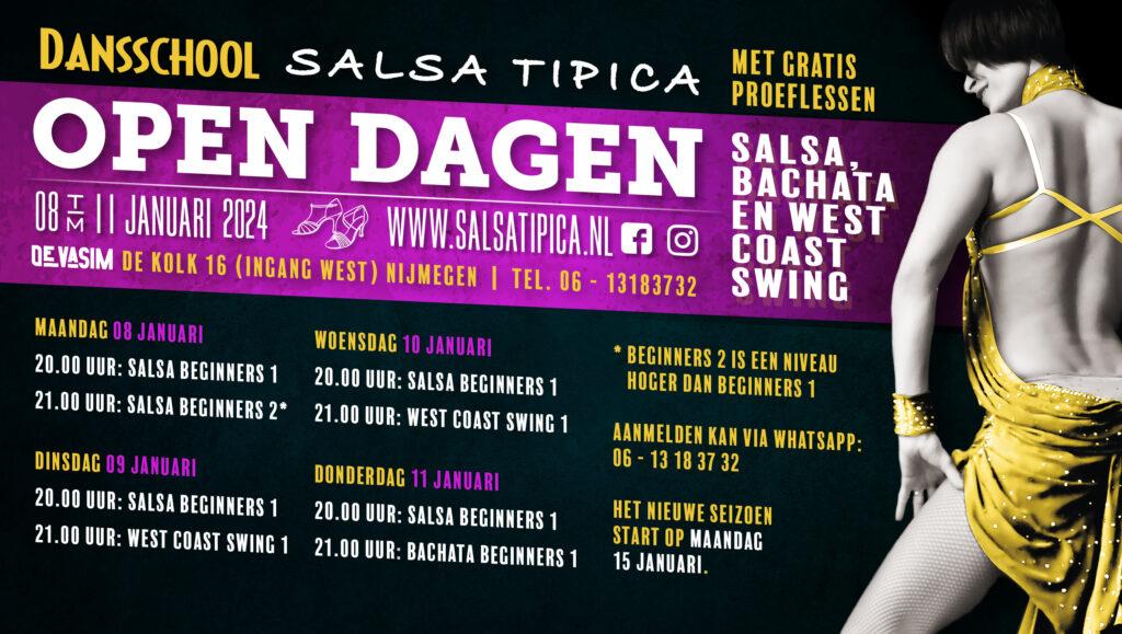 Salsa Tipica Open Dagen Januari 2024