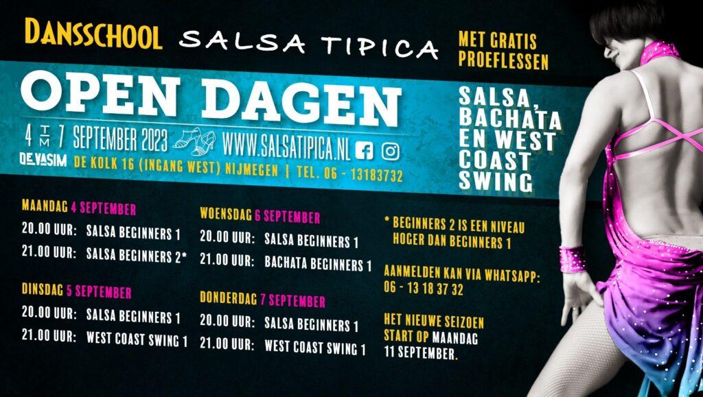 Salsa Tipica Open Dagen September 2023